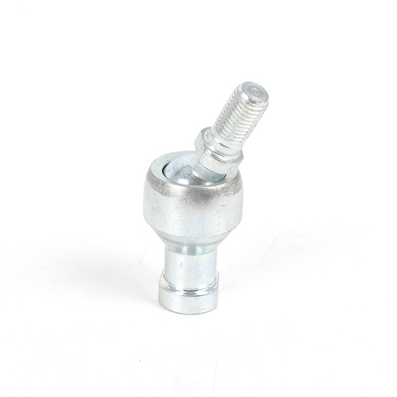 OEM Female Thread Holder Straight Single Pole Zinc Alloy Carbon Steel Ball Joint Rod End Bearing