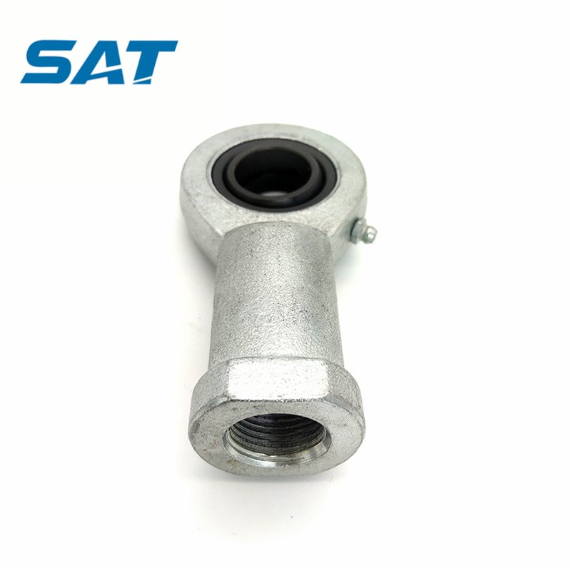 China supplier zinc plated spherical plain rod end bearing SI12E