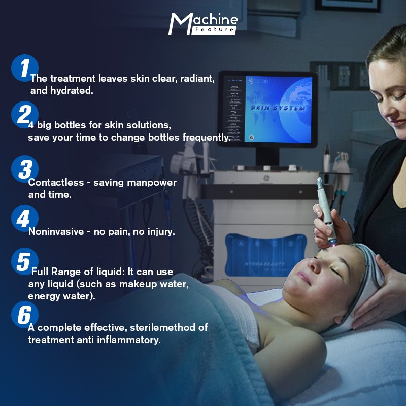 Latest Design Microdermabrasion Machine Diamond Micro Dermabrasion New Face Hydra Dermabrasion Equipment