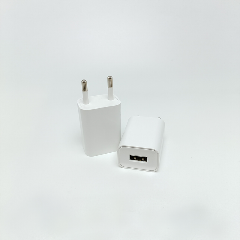 Most Popular 5V 2.4A USB Charger Adapter Smart Watches Cameras Earphones EU Plug Overcurrent Convenient Travel Home Security ABS
