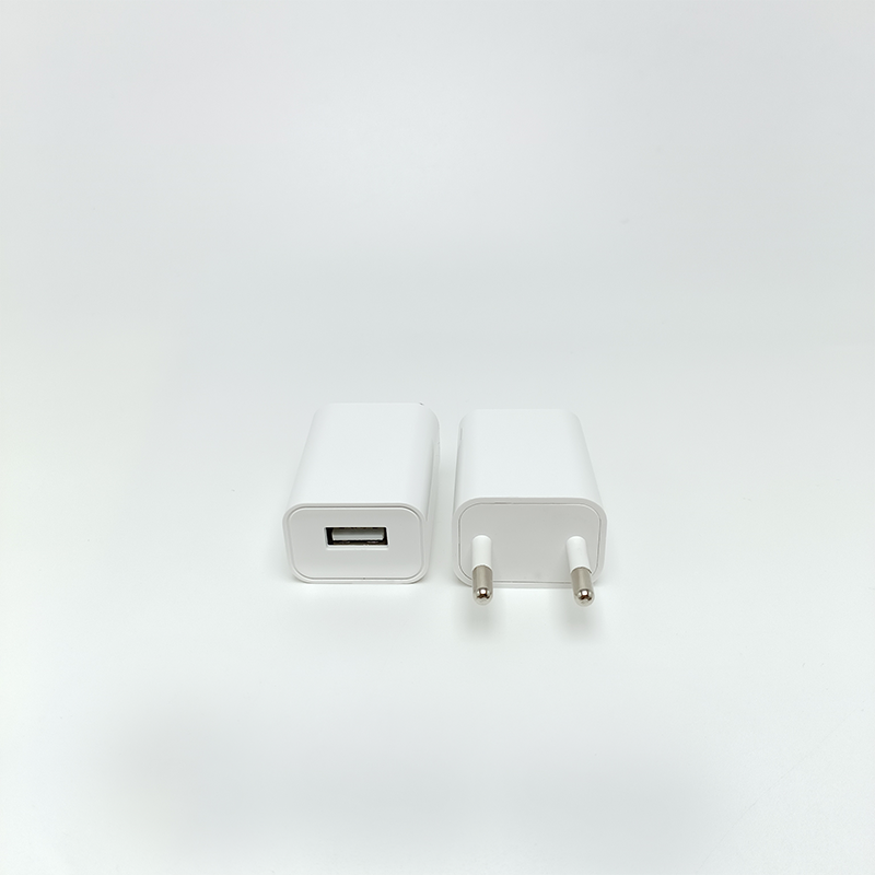 Most Popular 5V 2.4A USB Charger Adapter Smart Watches Cameras Earphones EU Plug Overcurrent Convenient Travel Home Security ABS