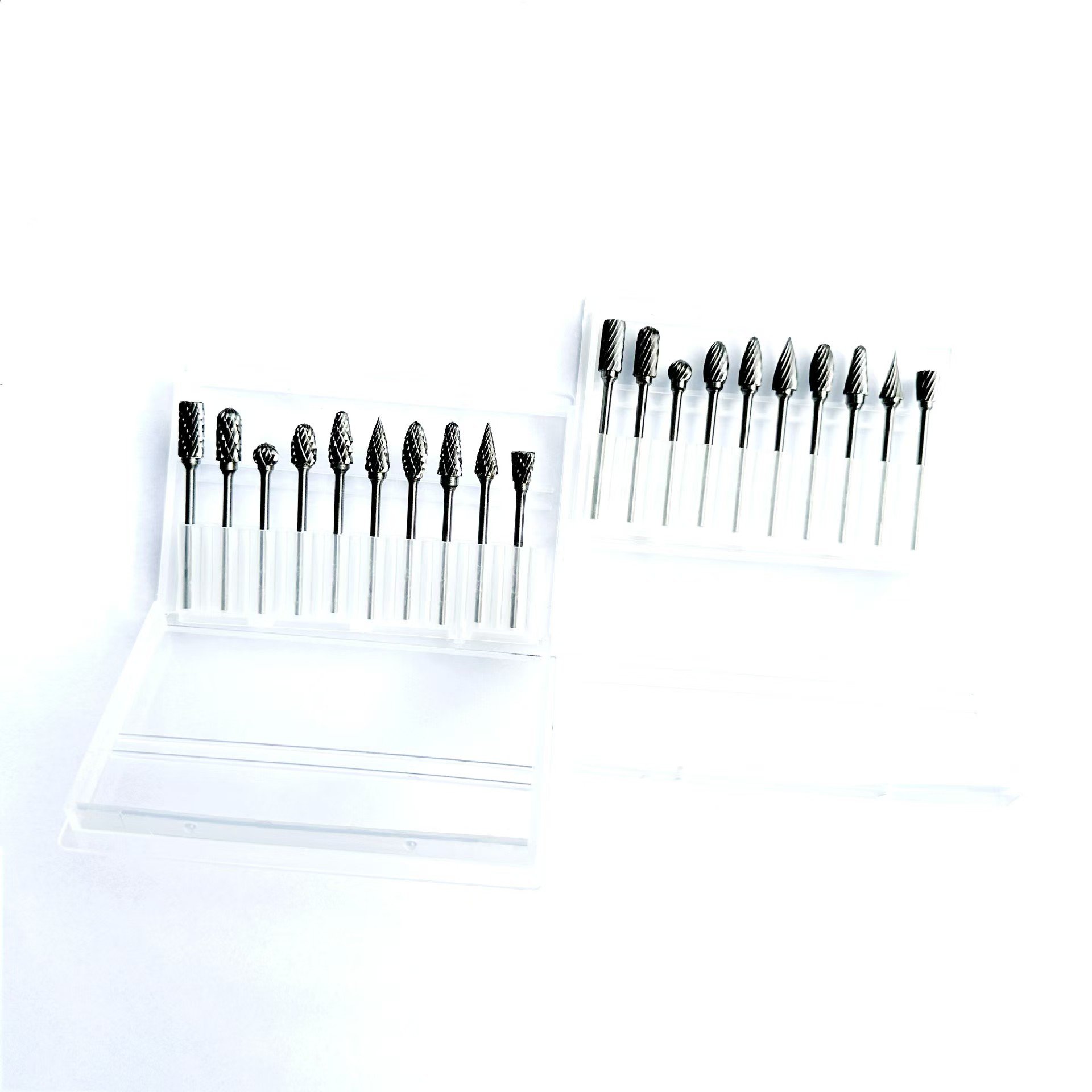 Tungsten Carbide Routing Bits with 6mm Shank Rotary Burr Countersink Drill Bit for Metal and Materials Carving Tool Parts