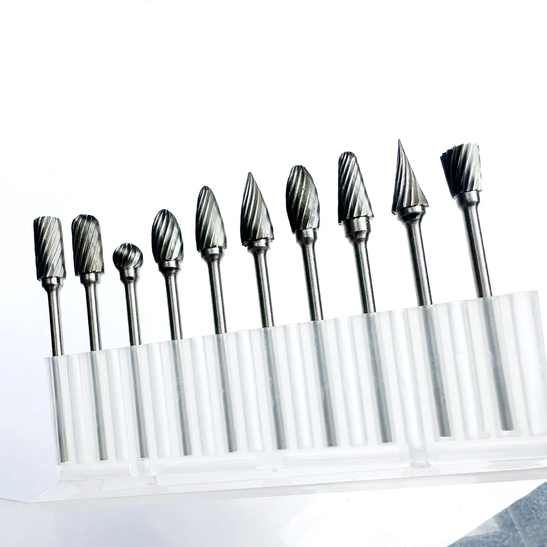 Tungsten Carbide Routing Bits with 6mm Shank Rotary Burr Countersink Drill Bit for Metal and Materials Carving Tool Parts