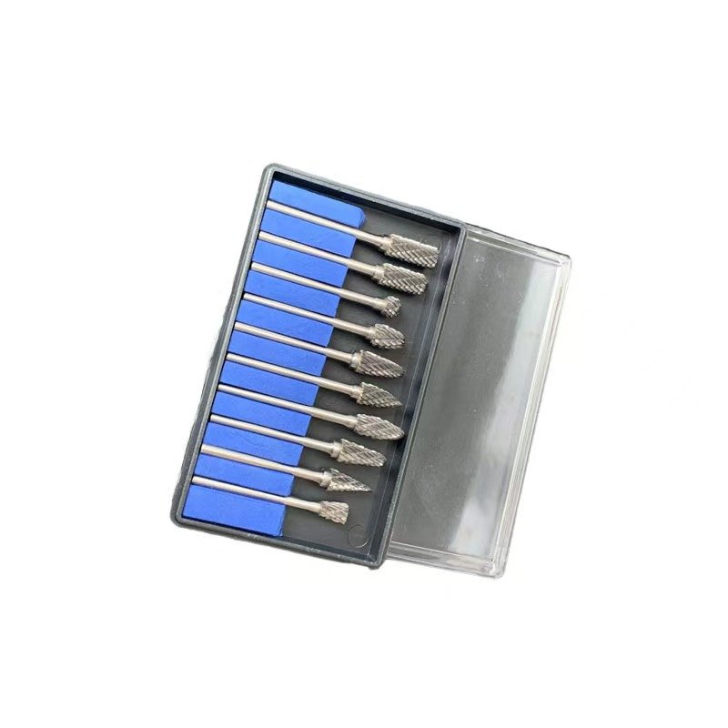 Tungsten Carbide Routing Bits with 6mm Shank Rotary Burr Countersink Drill Bit for Metal and Materials Carving Tool Parts