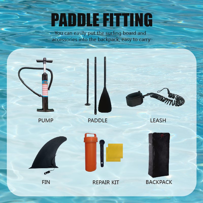 Offshore Waters Stand up Paddle Board Inflatable Sup Board Loon Style Stand up Paddle Board Pedales