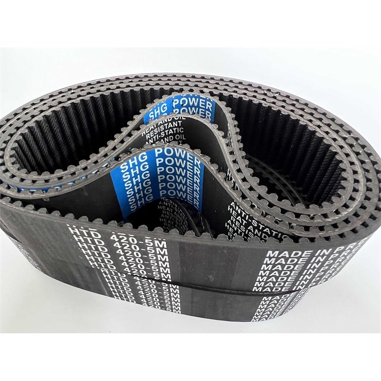 Single Double Sided Transmission Belt Industrial T-Teeth Timing Belt