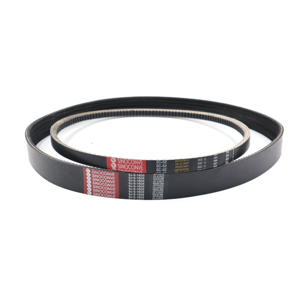 Double Rubber Transmission Wrapped V Belt for Enhanced Load Distribution