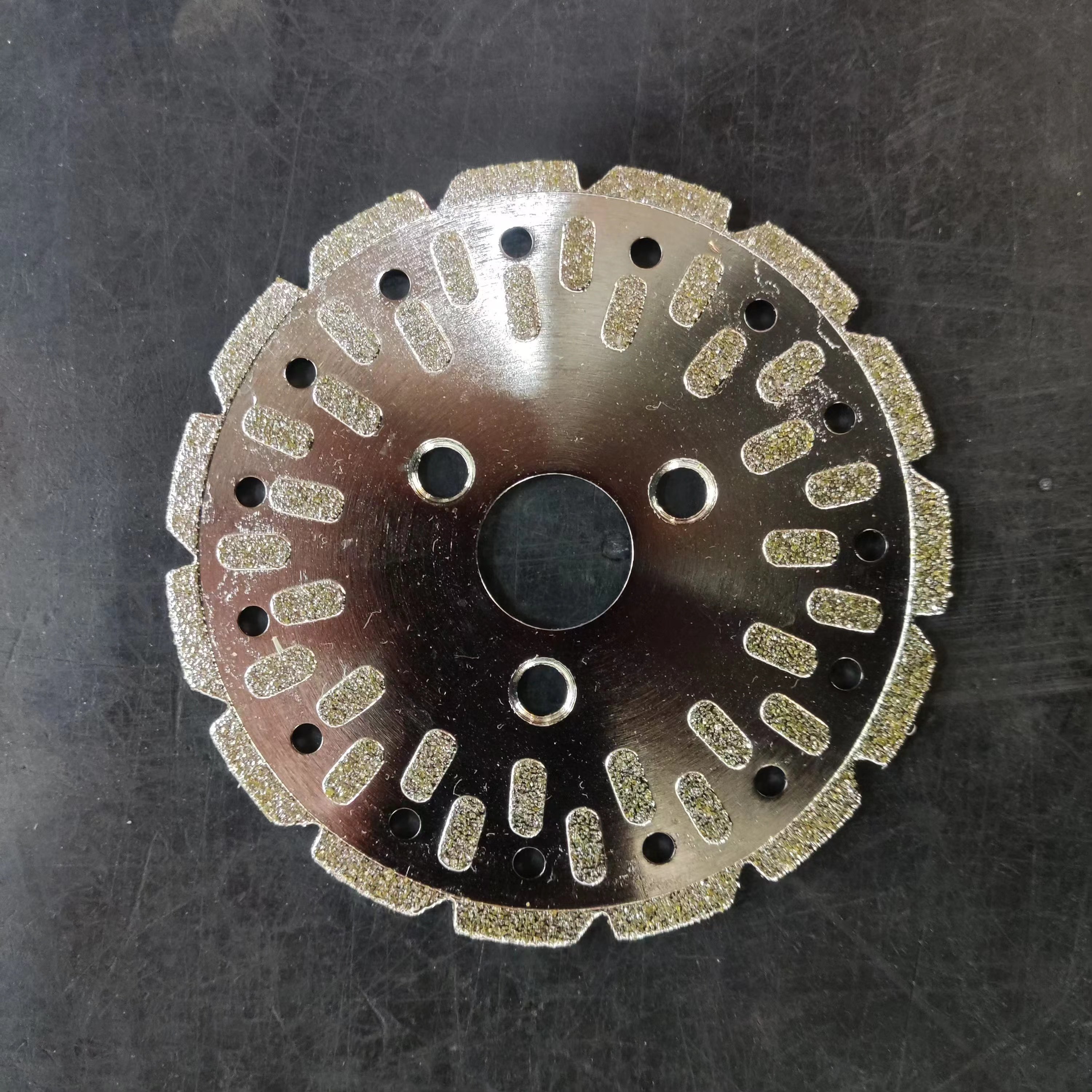 red 4.5in 115 mm angel grinder cutting disc Diamond Electroplated circular saw blade diamond disc Other Power Tool Accessories