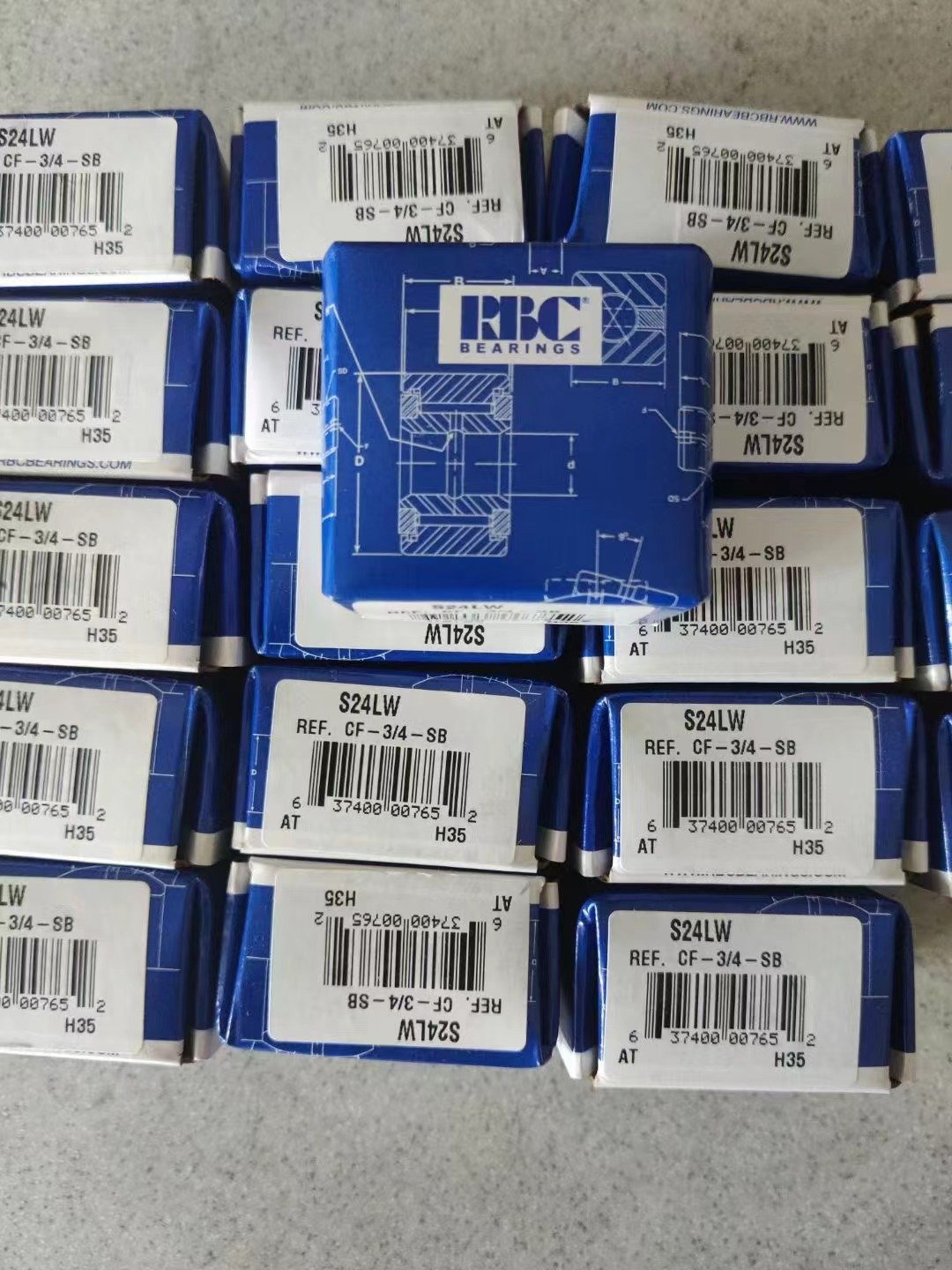 Fafnir Aircraft RBC bearings aircraft B545DD airframe control ball bearings NHBB Roller bearing flight control surfaces