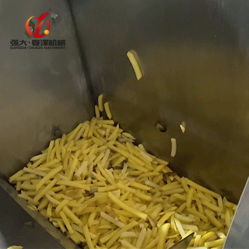 Qiangda Fully Automatic French Fries Production Line Long French Fries Machine French Fries Processing Equipment