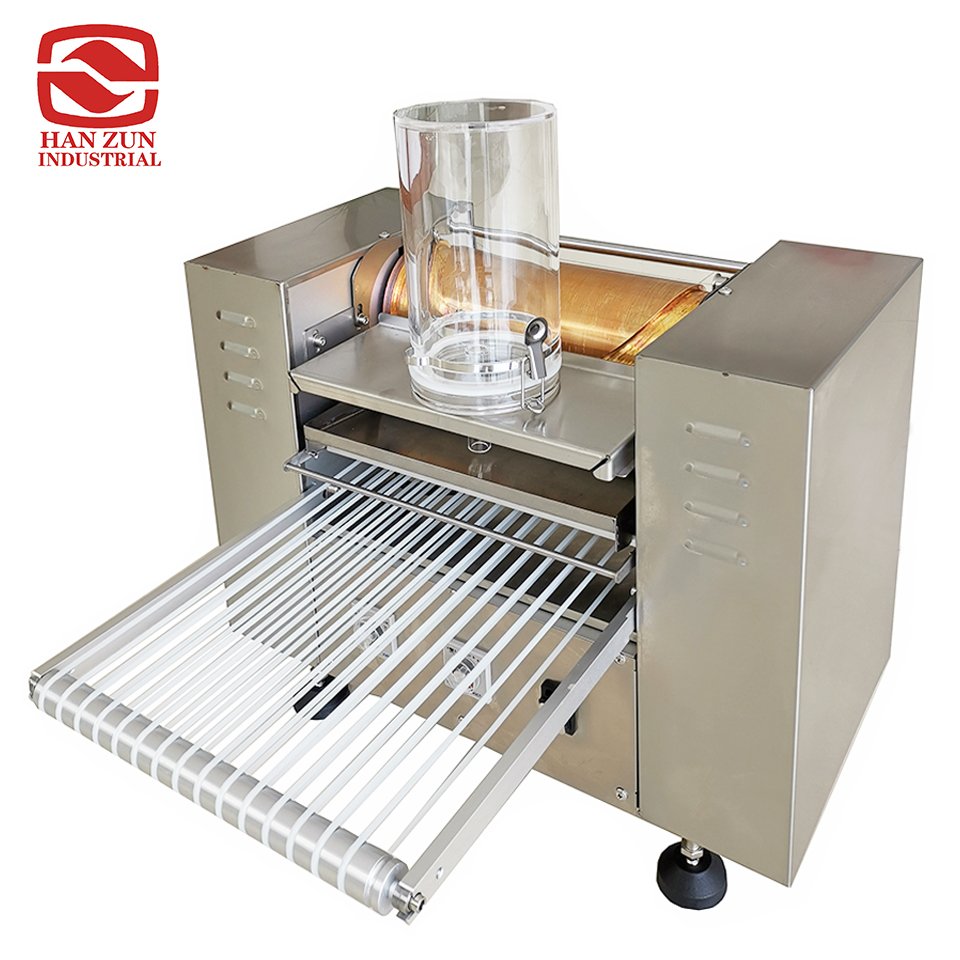 Large Professional Automatic Machinery Production Line Japanese Mini Pancake Maker Mille Layer Crepe Cake Making Machine