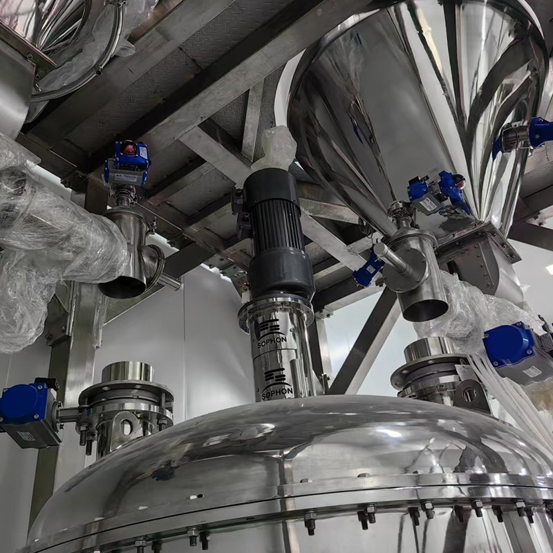 Factory Supply High-Efficiency Customized Chemical Mixing Machine Processing Line Equipment for Industrial Plant Mixing Line