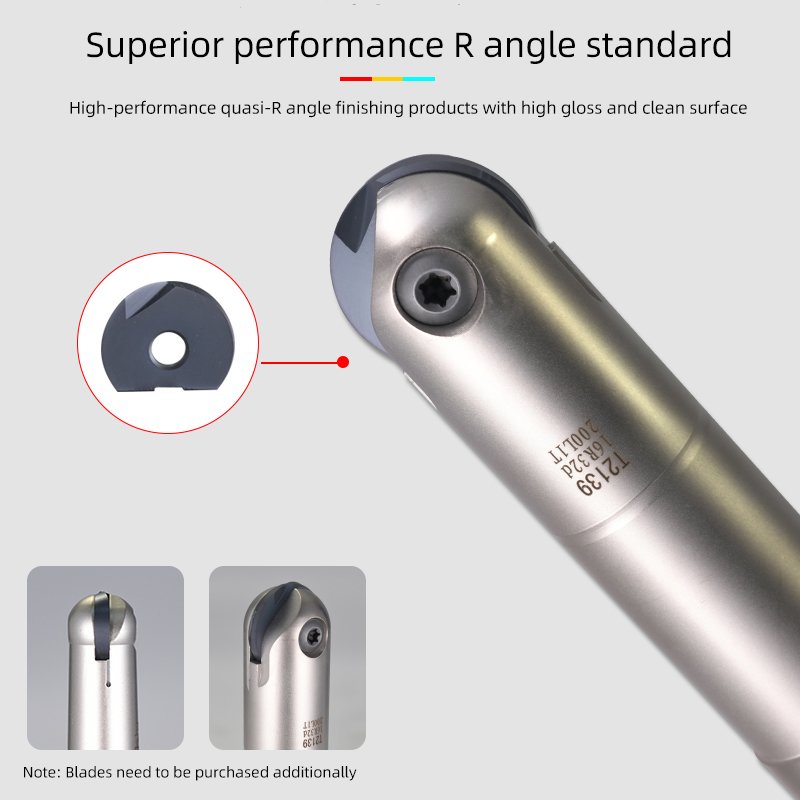 T2139 Ball End Milling Cutter Holders Semi-Spherical Milling Cutter CNC Tool Holder For Cutter Tools Milling Carbide Blades