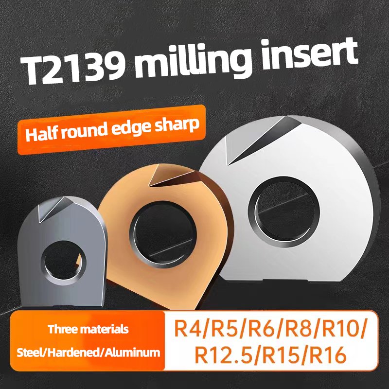 T2139 Ball End Milling Cutter Holders Semi-Spherical Milling Cutter CNC Tool Holder For Cutter Tools Milling Carbide Blades