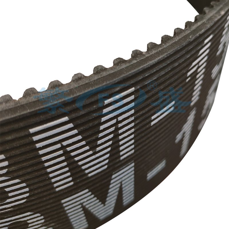 industrial rubber transmission belt flour machine belt with ribbed belt