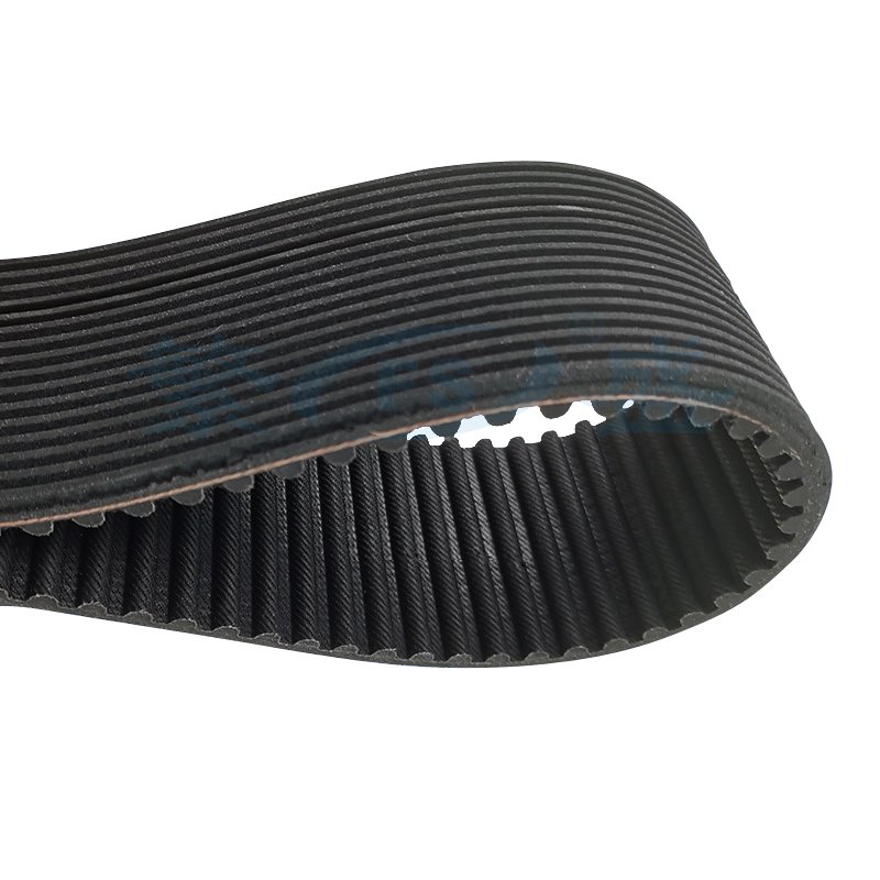 industrial rubber transmission belt flour machine belt with ribbed belt