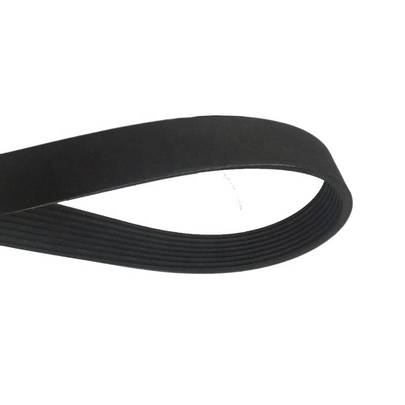 industrial rubber transmission belt flour machine belt with ribbed belt
