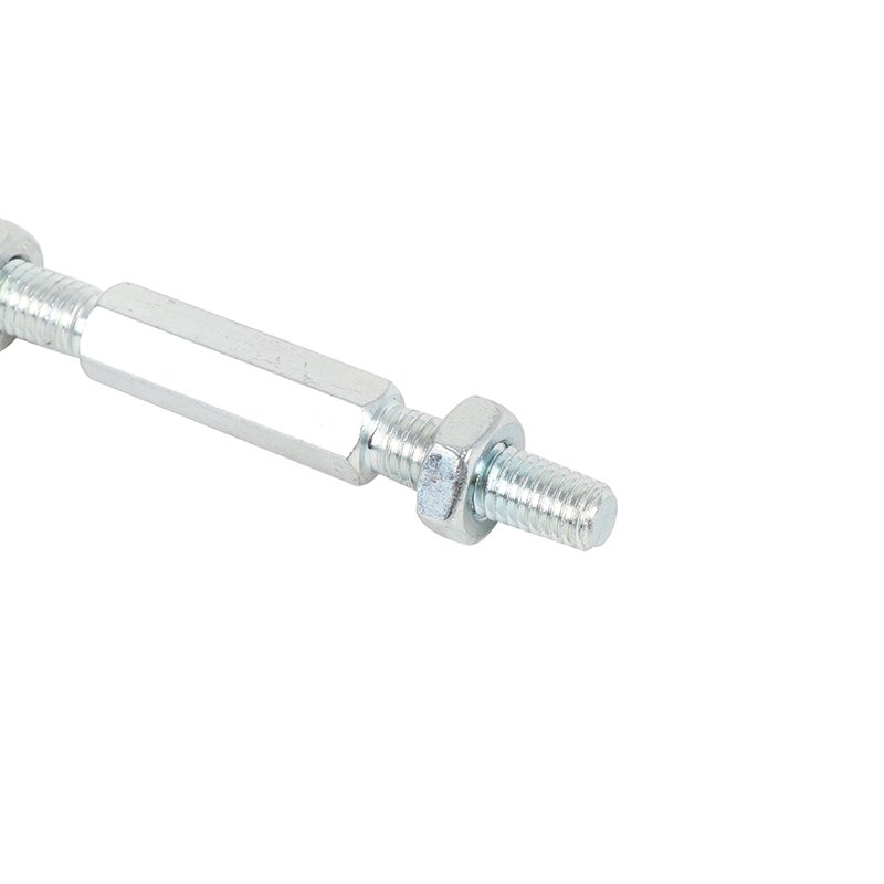 Hot Sale Auto Steering Parts Aluminium Steel Adjustable Adapter Stud Tie Rod Adjuster With Jam Nuts