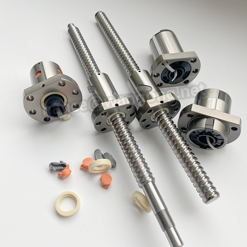 Precision accuracy CNC ball screw SFU2510 ball screw rod and ballscrew nut