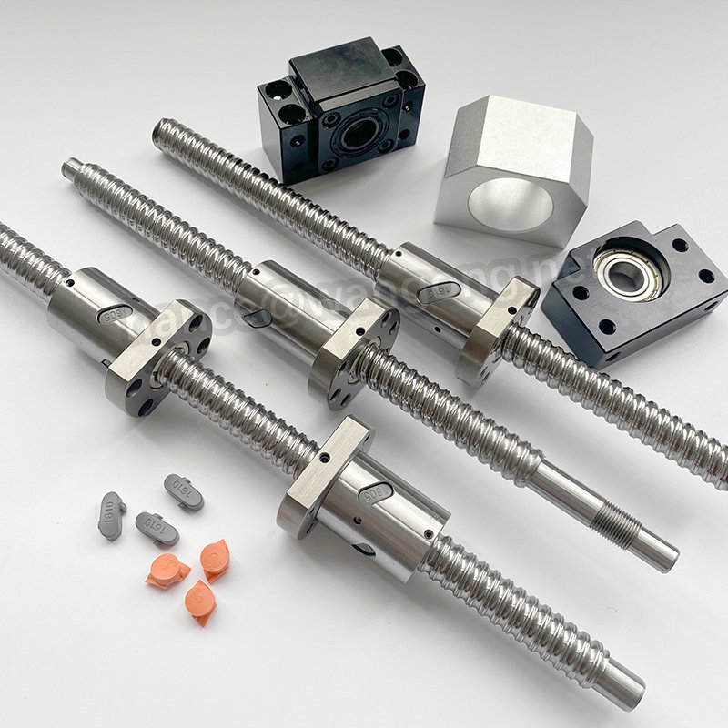 Precision accuracy CNC ball screw SFU2510 ball screw rod and ballscrew nut