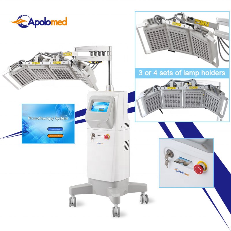 Apolomed Pdt Phototherapy Equipment Colors Led Light Pdt Led Therapy Machine Skin Rejuvenation Pdt Led Red Light Therapy Machine
