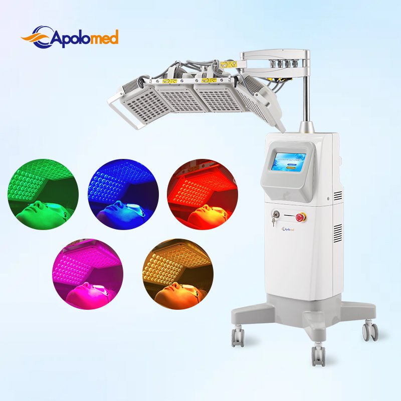 Apolomed Pdt Phototherapy Equipment Colors Led Light Pdt Led Therapy Machine Skin Rejuvenation Pdt Led Red Light Therapy Machine