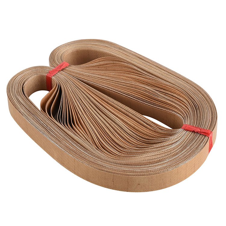 China Supplier Eco-friendly green material ptfe transport belt seamless belt weave conveyor belt