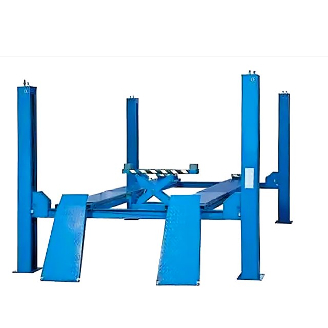 4-Post Home Garage Car Lift Elevator 4000kg Lifting Capacity Car Repair Bench