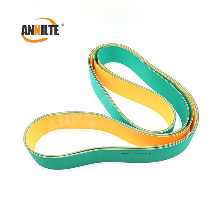 Annilte Nylon Sandwich Rubber Material Power Transmission Flat Belts