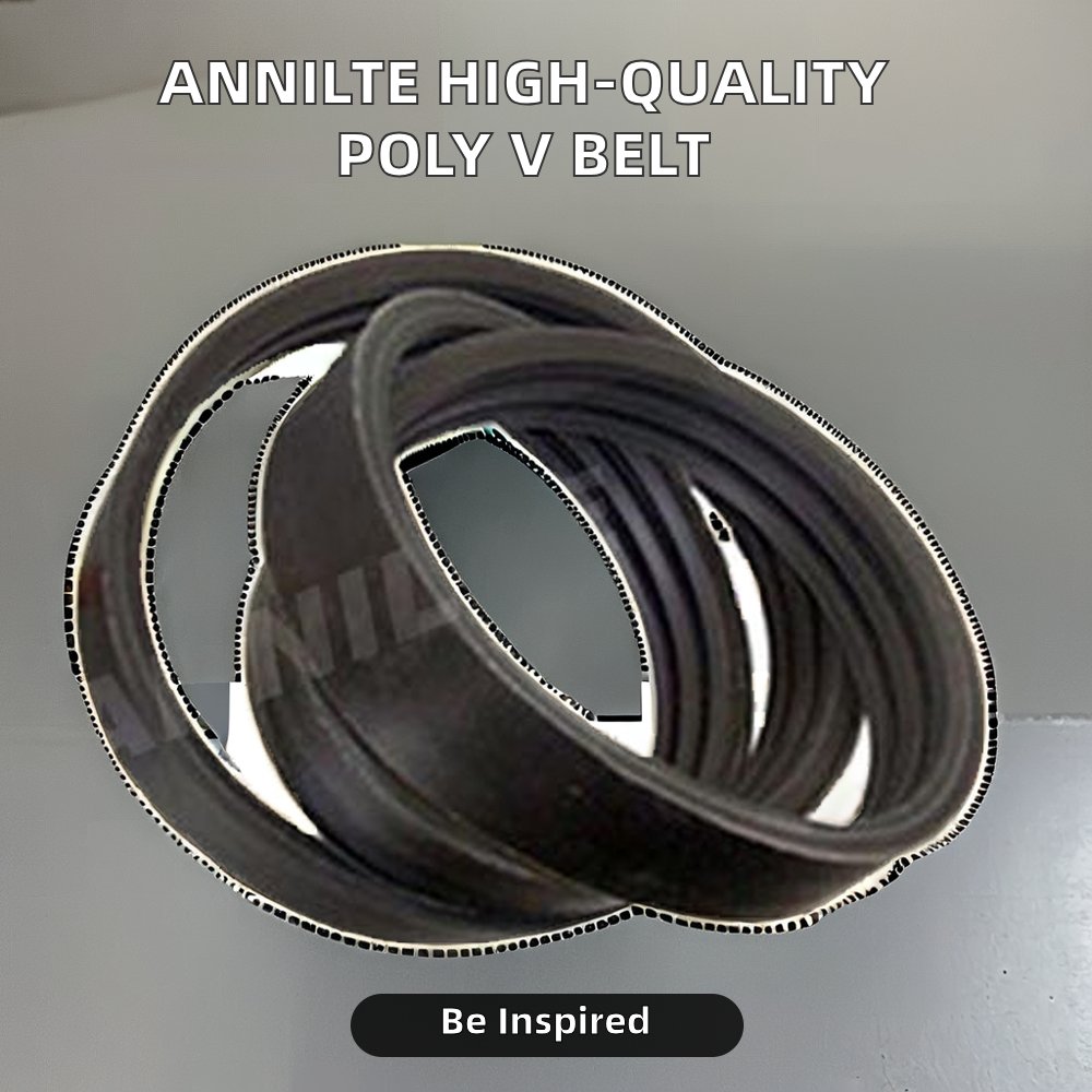 Factory Direct High Quality Poly V Belt Customized Ribbed Belt with EPDM Rubber and OEM Supported