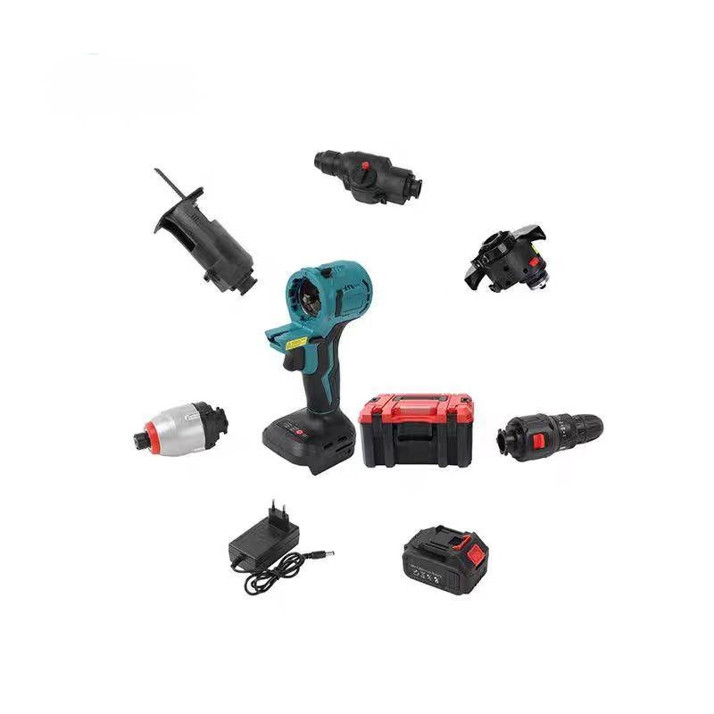 21V Rechargeable Brushless Cordless tools Multipurpose power tools set lithium battery tool case