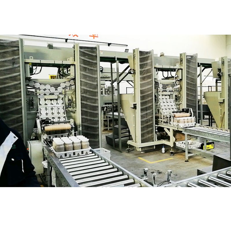 Fully Auto Mushroom Bottle System Enoki Mushroom Bottle Filling Capping Machine