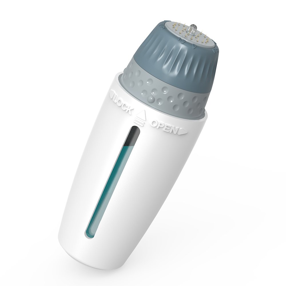 New Design Bio Needle H24 Mesotherapy Serum Applicator Derma Stamp Beauty and Care Facial Tools Microneedling Device