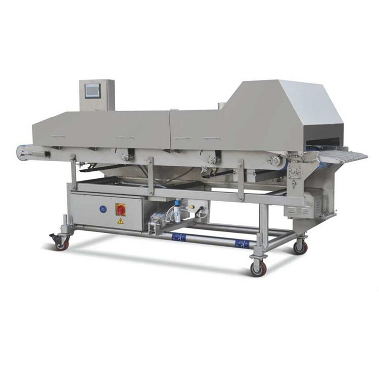 Fully Automatic Commercial Chicken Nugget Cutting Machine Auto Burger Patty Making Machine