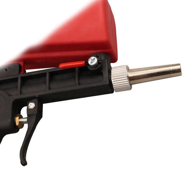 Portable Media Spot Sand Blaster Device Handheld Air Gravity Feed Sandblaster 30X21X9cm Power Tool Accessories WWO6 stock