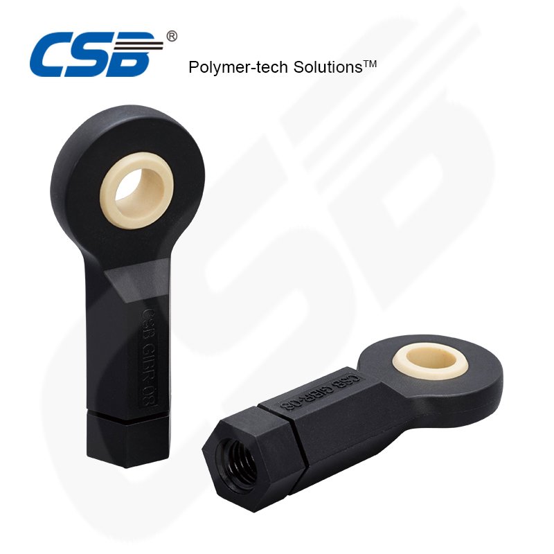 Chinese supply Maintenance-free and dry operation plastic plain bearing GIB Rod end bearings female thread