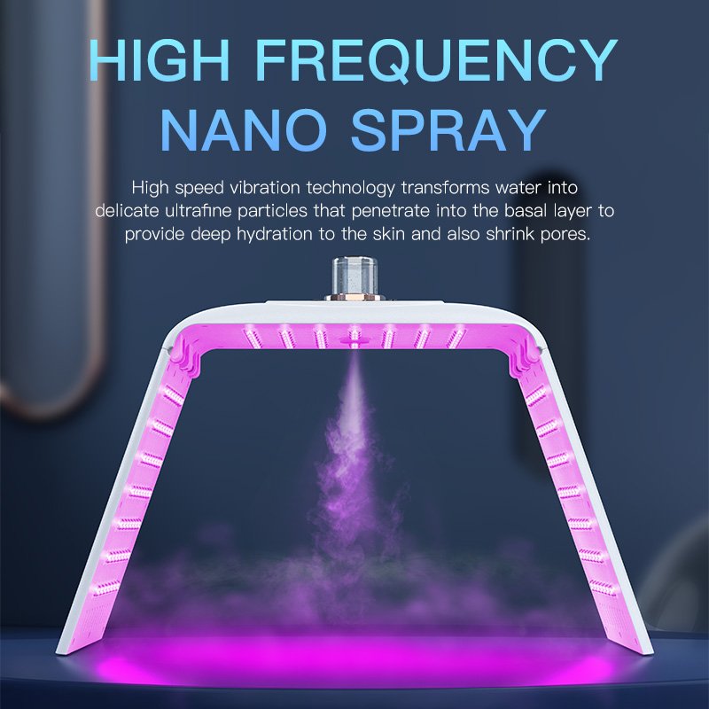 Facial Rejuvenation Machine PDT Photon Therapy Skin Facial Beauty Devices Rejuvenecimiento Galvanic Home Use Beauty Equipment