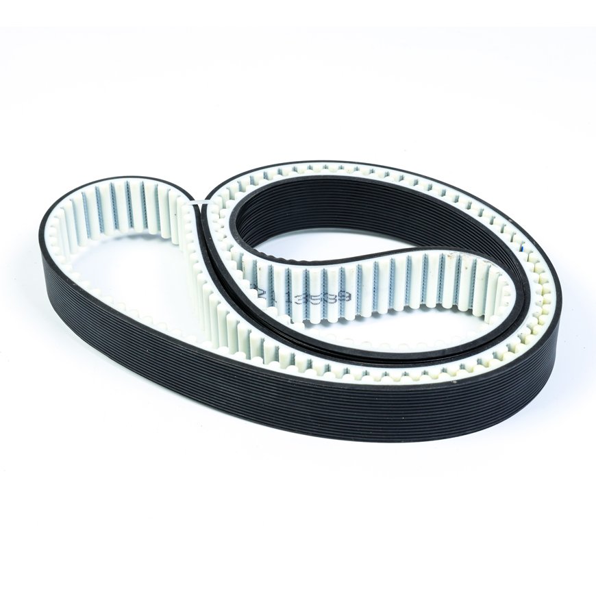 Oil Resistant T20 Timing Belt AT10 Polyurethane PU Belt in Orange HTD Type Power Transmission Flat