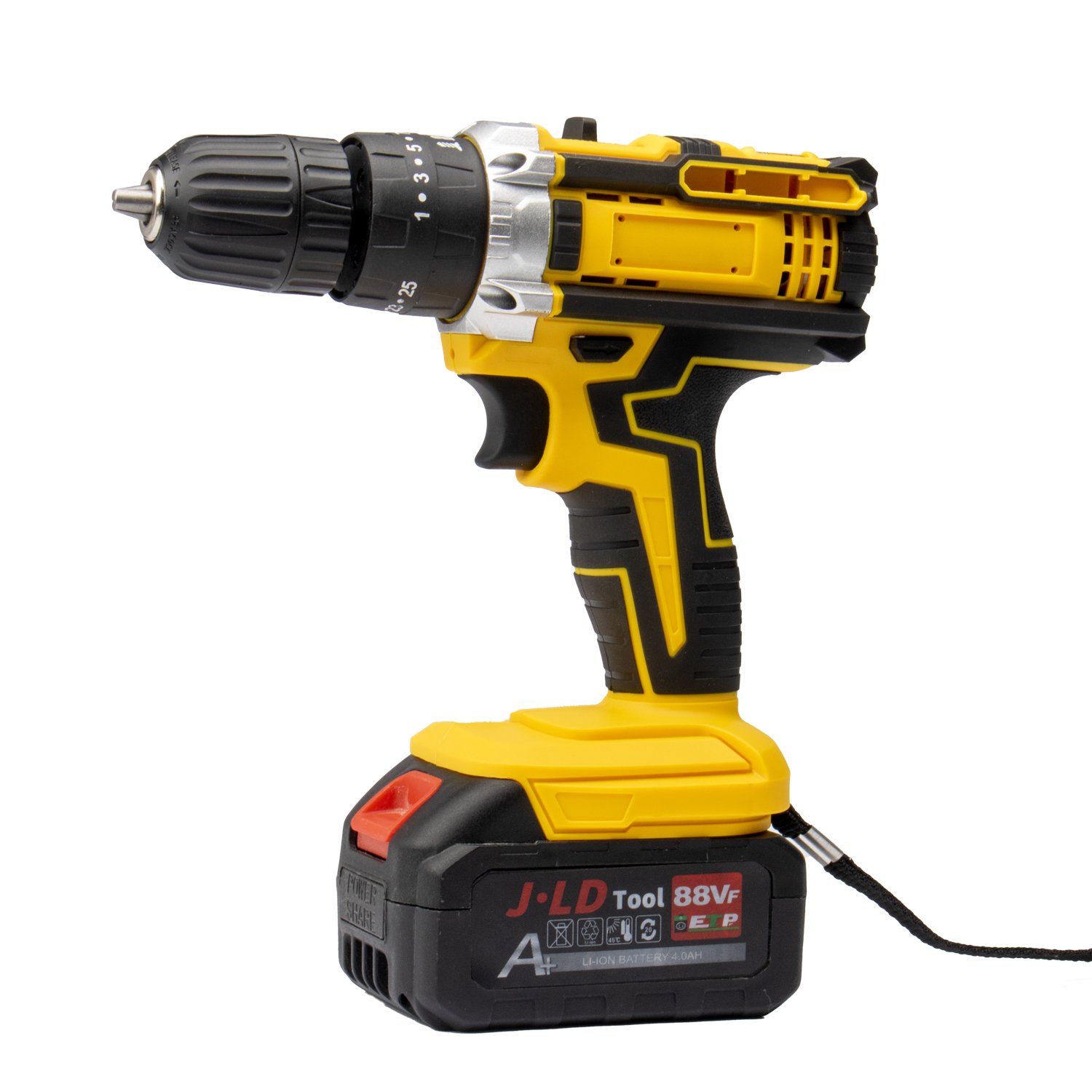 Cordless Drill Lithium Battery Handheld Drilling Machine 10MM Chuck Electric Screwdriver 12V Send Accessories Plastic Box