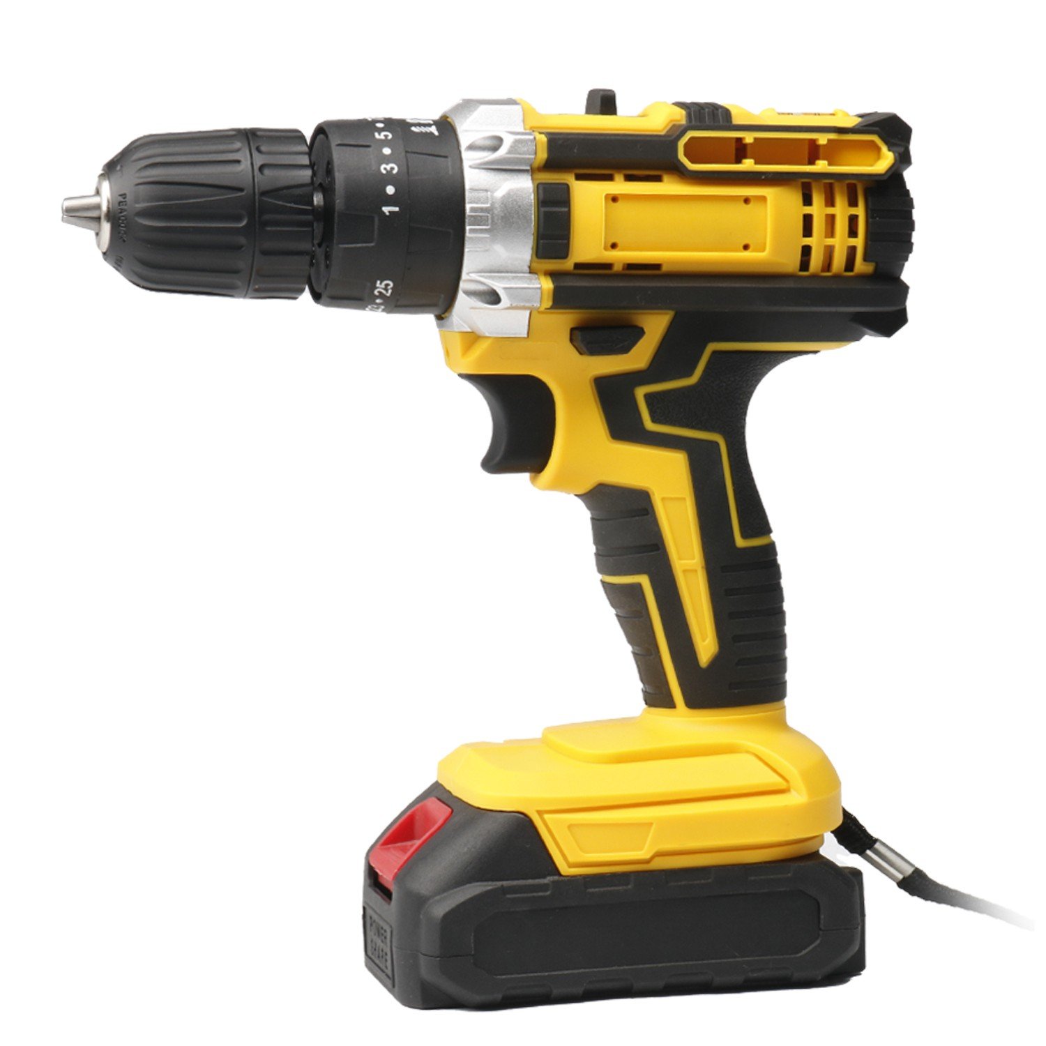 Cordless Drill Lithium Battery Handheld Drilling Machine 10MM Chuck Electric Screwdriver 12V Send Accessories Plastic Box