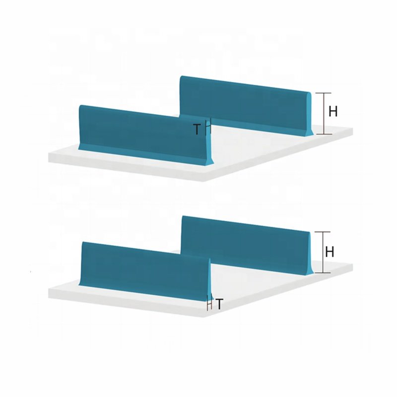 10mm Straight Baffle Sealed Waterproof And Antibacterial Potato Chip Conveyor Positive Lightweight Thermoplastic Conveyor belt