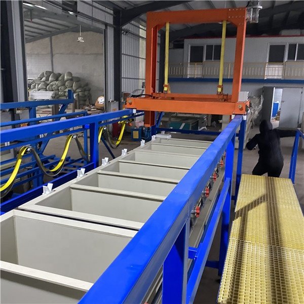 Auto Galvanized Line for Threaded Rod / Black Nickel Plating / Electro Plating Set