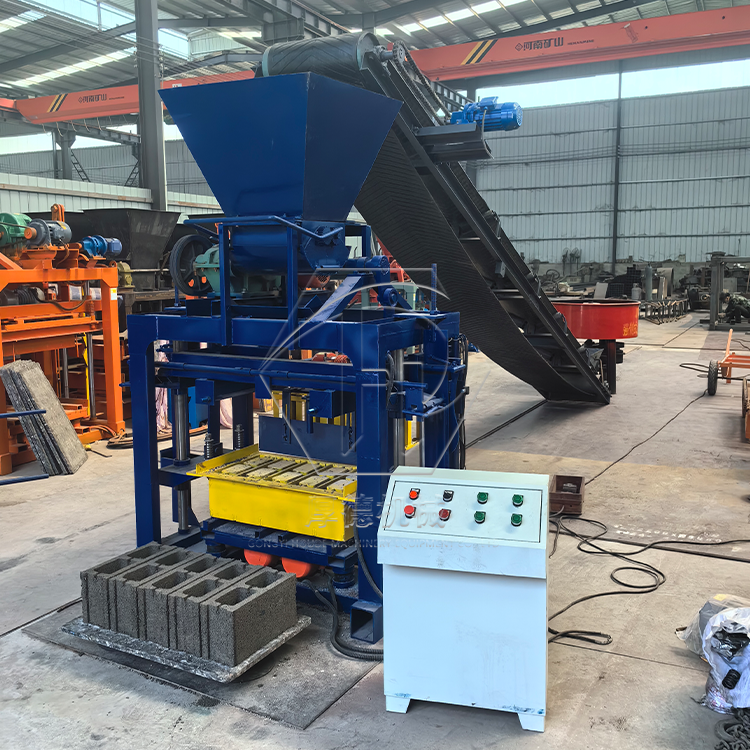 QMJ4-35C Automatic Ceramic Brick Making Machine Cost Effective Engine Motor Core Efficient Cement Fly Ash Bricks Production Line