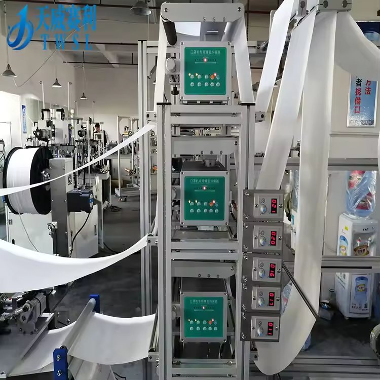 Fast N95 Stapled Cup Mask Maker FFP3 Mask Machine FFP2 Dust Respirator Mask assembly Line for Maximum Productivity