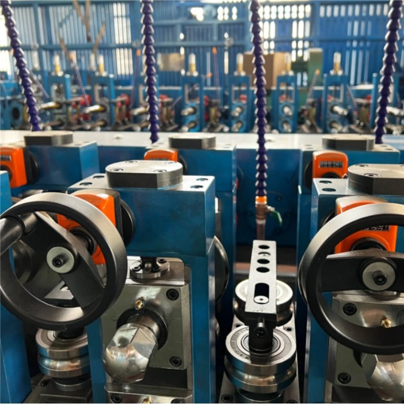 High Frequency ERW Steel Pipe Tube Production Line Equipment Metal Ms Carbon Steel Gi Welded Tube Pipe Mill Making Machine
