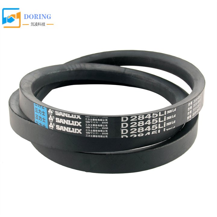 China Factory Machine Type A/B/C/D/E/F/Z Transmission Adjustable Industrial Rubber V Belt sanlux belt