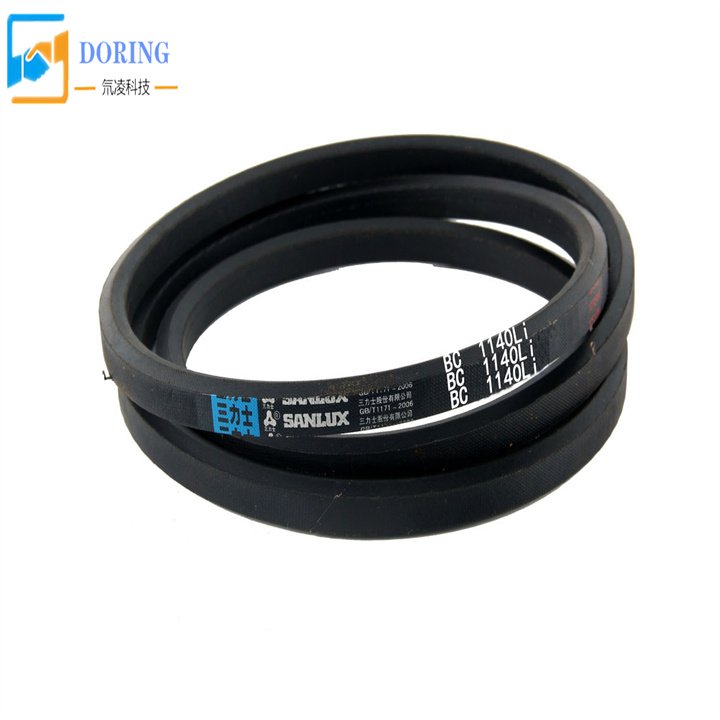 China Factory Machine Type A/B/C/D/E/F/Z Transmission Adjustable Industrial Rubber V Belt sanlux belt