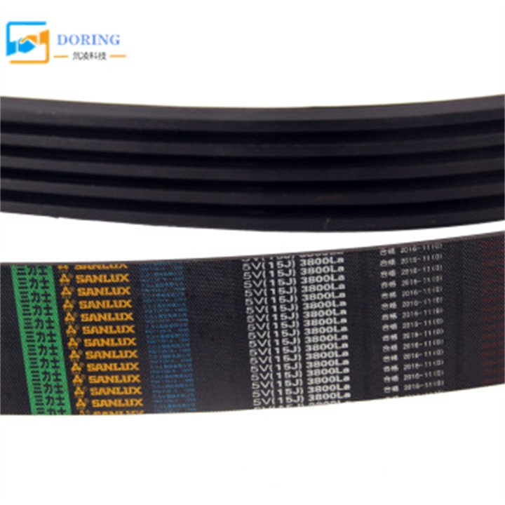 China Factory Machine Type A/B/C/D/E/F/Z Transmission Adjustable Industrial Rubber V Belt sanlux belt