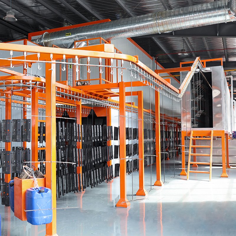KETU Applicable to a Variety of Colors of Electronic Products Shell Electrostatic Coating Production Line