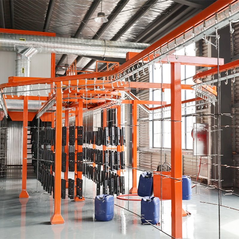 KETU Applicable to a Variety of Colors of Electronic Products Shell Electrostatic Coating Production Line